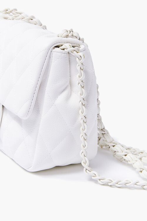 Fashion Womens Shoulder Quilted Handbag Chain Faux Leather Crossbody Bag GA
